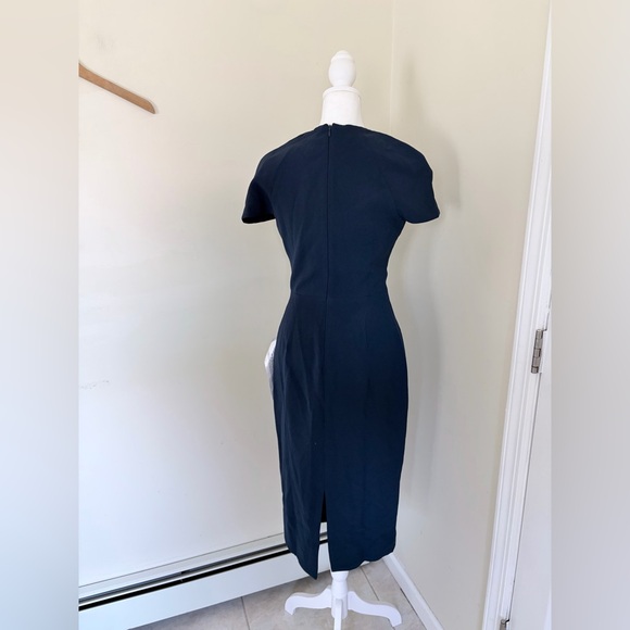 NWOT $198 Dress the Population Women's Lainey Sheath Midi Dress S - Picture 2 of 8